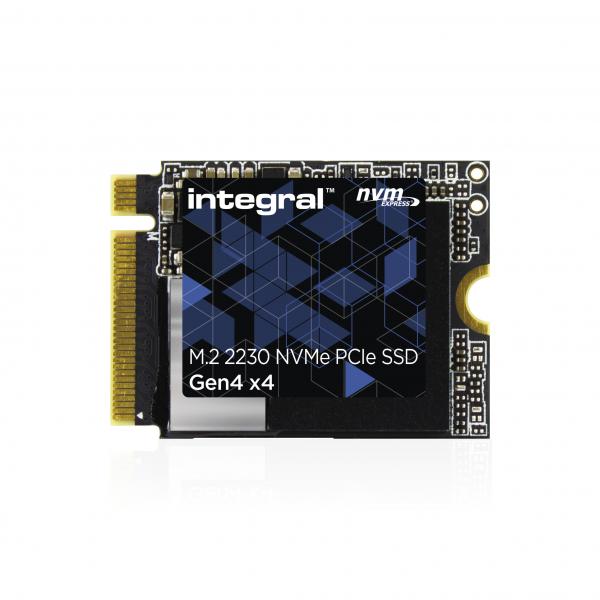 Integral INSSD2TM2230G4 drives allo stato solido 2 TB M.2 PCI Express 4.0 NVMe QLC (2TB-2048GB SSD M.2 2230 NVME 1.4 PCIe Gen4 x4 R-5000MBs W-3200MBs TBW 880 INTEGRAL [single-sided chips])
