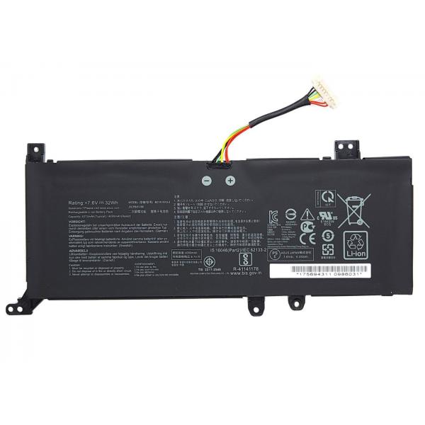 CoreParts MBXAS-BA0322 ricambio per laptop Batteria (Laptop Battery for Asus - 29.26Wh 7.7V 3800mAh 29.26Wh - Li-Polymer 7.7V 3800mAh for Asus Notebook X Series - Warranty: 12M)