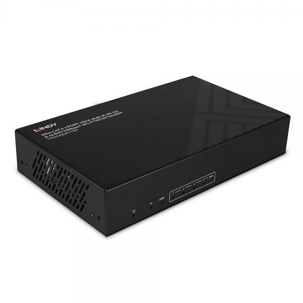 Lindy 38355 ripartitore video HDMI (100M CAT.6 4 PORT HDMI 4K60 - HDBASET SPLITTER EXTENDER)