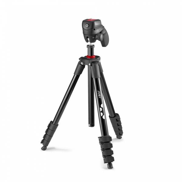 Joby Compact Action Kit treppiede Fotocamere digitali/film 3 gamba/gambe Nero (Joby Compact Action Kit)