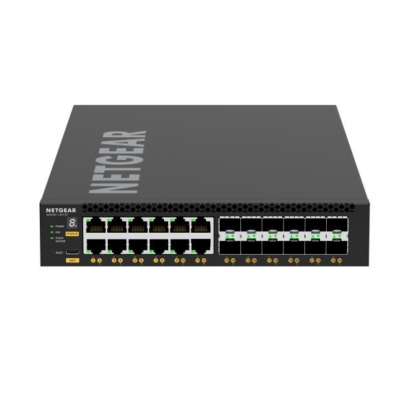 NETGEAR M4350-12X12F Gestito L3 10G Ethernet [100/1000/10000] 1U Nero (24-PORT 10G MANAGED SWITCH - M4350-12X12F 12X10G 12XSFP+)