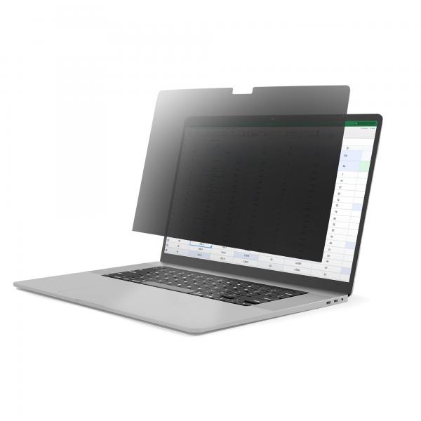 StarTech.com Filtro Privacy per MacBook Pro 21/23 da 16, Pellicola protettiva antiriflesso con riduzione della luce blu del 51%, schermo protettivo con angolo di visione di +/- 30°. Lati opachi/lucid