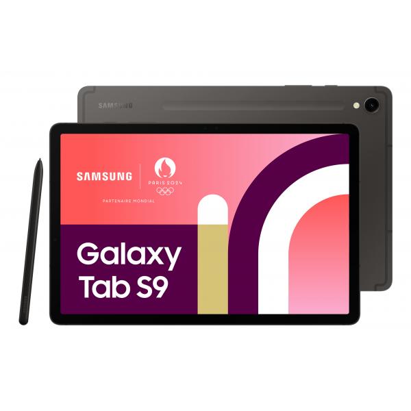 Samsung Galaxy Tab S9 SM-X710N Snapdragon 128 GB 27,9 cm [11] 8 GB Wi-Fi 6 [802.11ax] Android 13 Grafite (SAMSUNG TAB S9 WIFI X710 GRAPHITE 8/128GB)