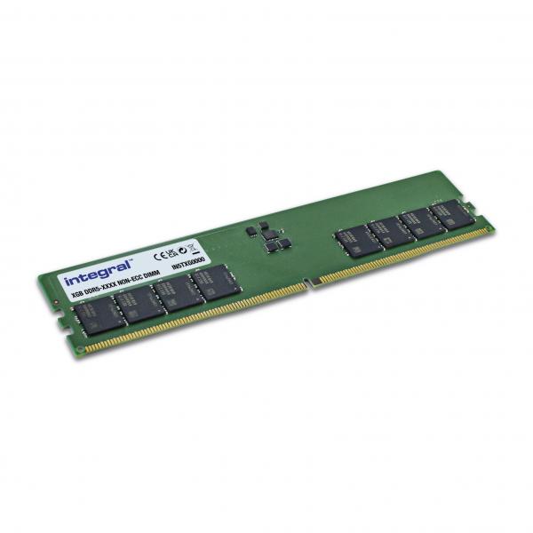 Integral IN5T16GNJRDX memoria 16 GB 1 x 16 GB DDR5 288-pin DIMM (16GB PC RAM MODULE DDR5 5600MTs PC5-44800 UNBUFFERED NON-ECC DIMM 1.1V 2GX8 CL46 INTEGRAL)