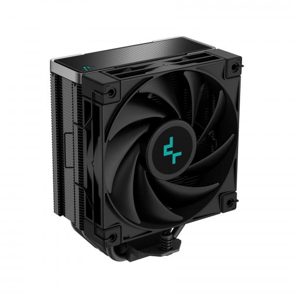 DeepCool AK400 ZERO DARK Processore Raffreddatore d'aria 12 cm Nero 1 pz (DeepCool AK400 Zero Dark Fan CPU Cooler, Universal Socket, High Performance 120mm Silent Hydro Bearing PWM Black Fan, 1850RPM