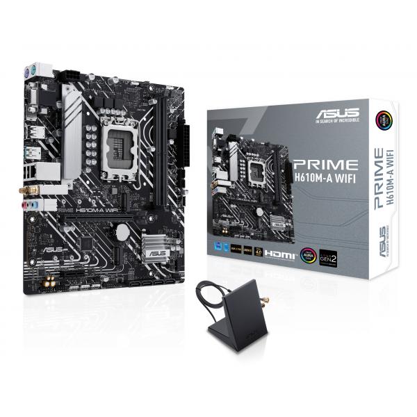 ASUS PRIME H610M-A WIFI Intel H610 LGA 1700 micro ATX (PRIME H610M-A WIFI)
