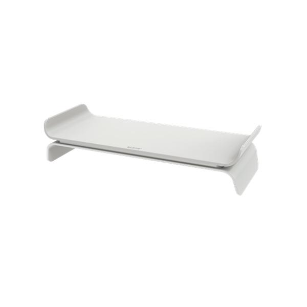 Leitz Ergo Adjustable Monitor Stand 68,6 cm [27] Scrivania Grigio (Leitz Ergo Adjustable Monitor Stand Light Grey)
