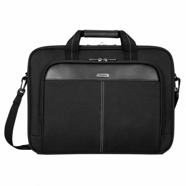 Targus TCT027GL borsa per laptop 39,6 cm [15.6] Valigetta ventiquattrore Nero (TARGUS 15.6 CLASSIC TOPLOAD BLACK)