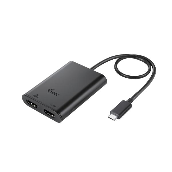i-tec USB-C Dual 4K/60Hz [single 8K/30Hz] HDMI Video Adapter (USB-C DUAL 4K/60HZ [SINGLE - 8K/30HZ] HDMI VIDEO ADAPTER)