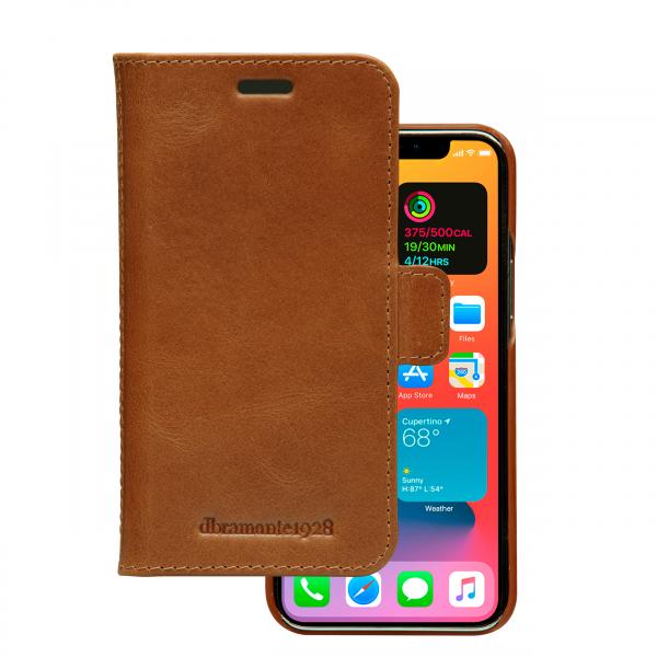 dbramante1928 Lynge custodia per cellulare 13,7 cm [5.4] Custodia a borsellino Marrone chiaro (dbramante1928 Lynge - flipomslag til m)