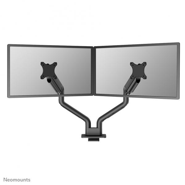 Neomounts DS70S-950BL2 Braccio per monitor 17-35 - molla a gas - Topfix - 180°-stop (SELECT DESK MOUNT DOUBLE DISPLA - DOUBLE DISPLAY [TOPFIX CLAMP/GRO)