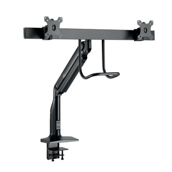 Hagor 8703 Supporti a parete per TV 81,3 cm [32] Scrivania Nero (HAGOR HA monteringss?t - for 2 LCD dis)