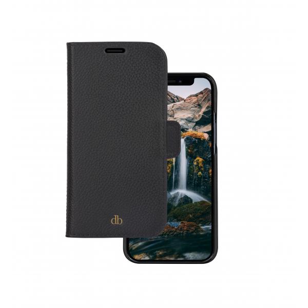 dbramante1928 New York custodia per cellulare 15,5 cm [6.1] Custodia a libro Nero (dbramante1928 NEW YORK IPHONE 11/XR NI)