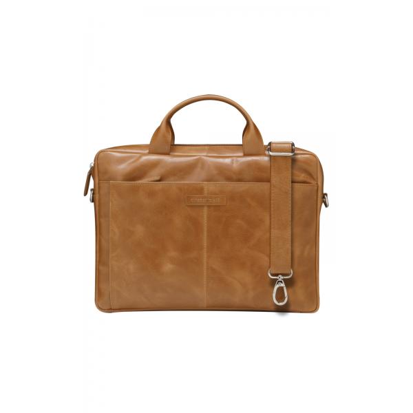 dbramante1928 Amalienborg 38,1 cm [15] Borsa con caricamento dall'alto Marrone (dbramante1928 Amalienborg - b?retaske)