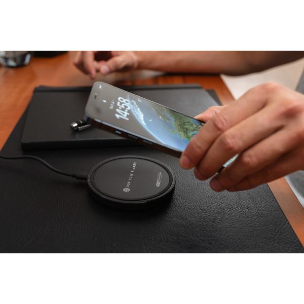 Our Pure Planet OPP130 Caricabatterie per dispositivi mobili Smartphone Nero dC Carica wireless Ricarica rapida Interno (15W WIRELESS CHARGING PAD)