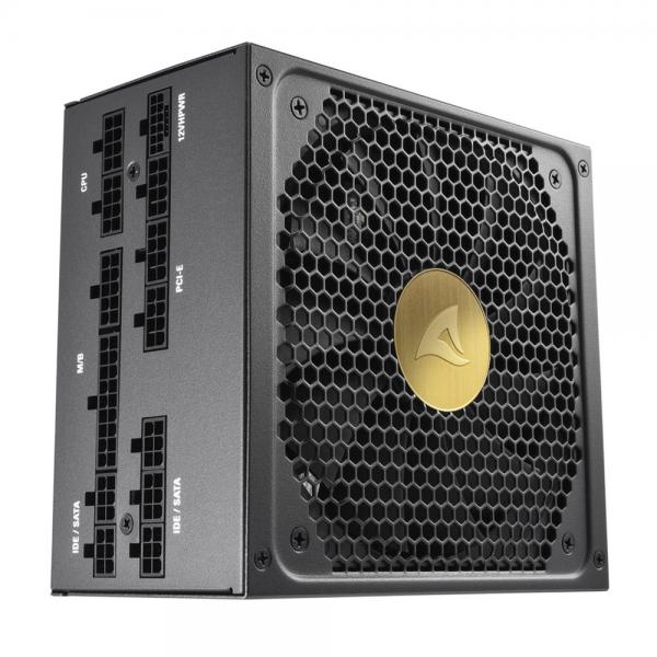 Sharkoon Rebel P30 Gold alimentatore per computer 1000 W 20+4 pin ATX ATX Nero (Sharkoon Rebel Gold P30 - str?mforsyni)