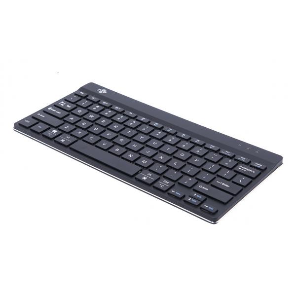 R-Go Tools Tastiera ergonomica R-Go Compact Break, tastiera compatta con software break, QWERTY [US], bluetooth, nero (R-GO COMPACT BREAK WIRELESS - KEYBOARD QWERTY [US]) - Versione Tedesca