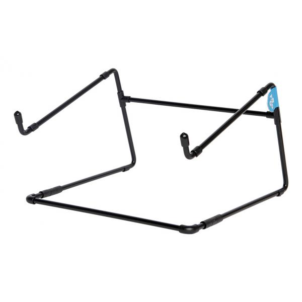 R-Go Tools Supporto per laptop R-Go Steel Office, adatto per 10-22 pollici, nero (R-GO STEEL OFFICE LAPTOP STAND - BLACK)