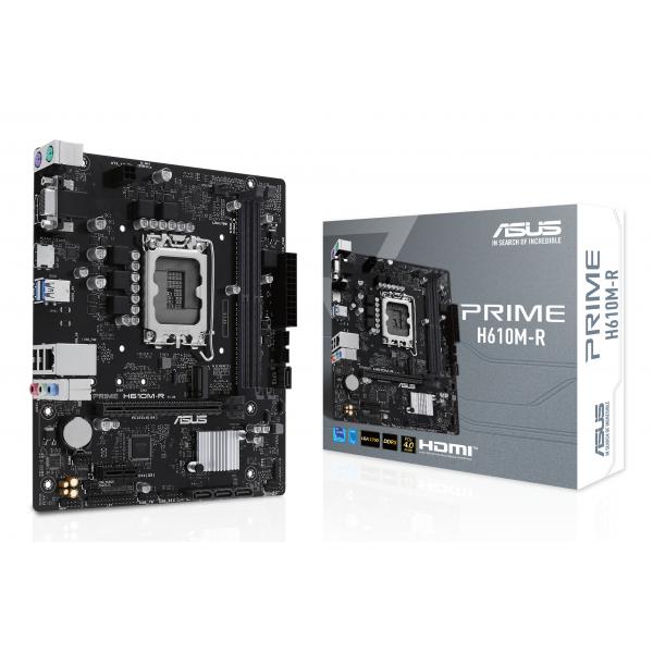 ASUS PRIME H610M-R-SI Intel H610 LGA 1700 micro ATX (PRIME H610M-R-SI)