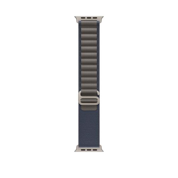 Apple MT5J3ZM/A accessorio indossabile intelligente Band Blu Poliestere riciclato, Spandex, Titanio (-APPLE WATCH 49 BLUE ALP S)