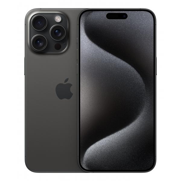 Apple iPhone 15 Pro Max 17 cm [6.7] Doppia SIM iOS 17 5G USB tipo-C 512 GB Titanio, Nero (IPHONE 15 PRO MAX BLACK TITANIU - 512GB A17PRO IOS16)