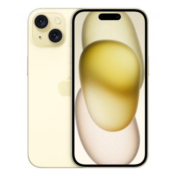 Apple iPhone 15 15,5 cm [6.1] Doppia SIM iOS 17 5G USB tipo-C 512 GB Giallo (IPHONE 15 YELLOW - 512GB A16 IOS16)