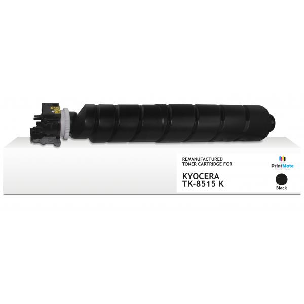 PrintMate K40283F6 cartuccia toner 1 pz Compatibile Nero (REMANUFACTURED BLACK TONER TK8515K 30000P YIELD)