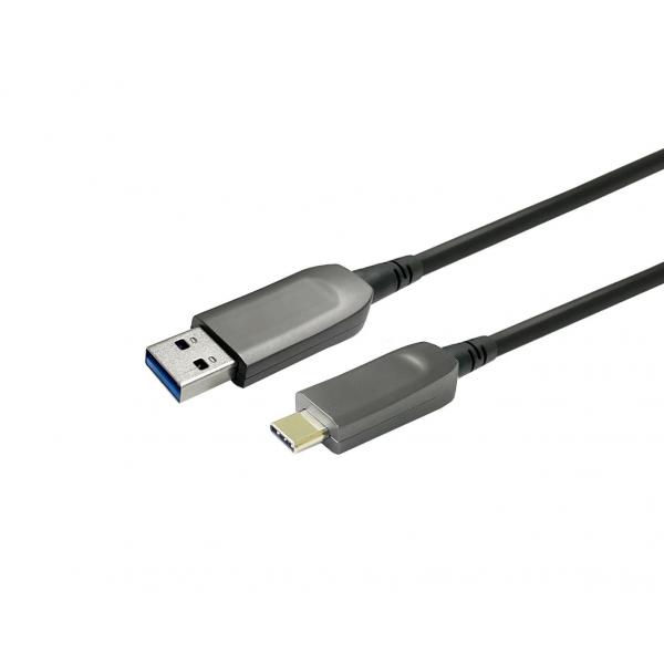 Vivolink PROUSBCAMMOP30 cavo USB USB 3.2 Gen 1 [3.1 Gen 1] 30 m USB C USB A Nero (USB-A to USB-C M/M Optic - Fiber Cable 30m - Warranty: 144M)