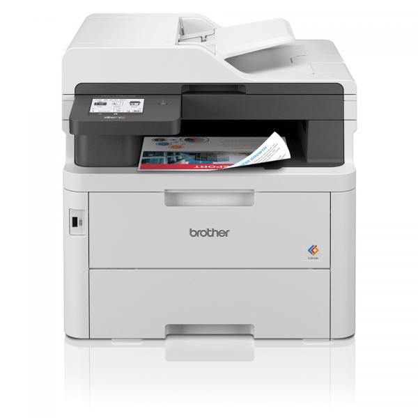 Brother MFC-L3760CDW stampante multifunzione LED A4 600 x 2400 DPI 26 ppm Wi-Fi (Brother MFC-L3760CDW - Stampante multifunzione - colore - LED - A4/Legal [supporti] - fino a 26 ppm [copia] - fino a 2