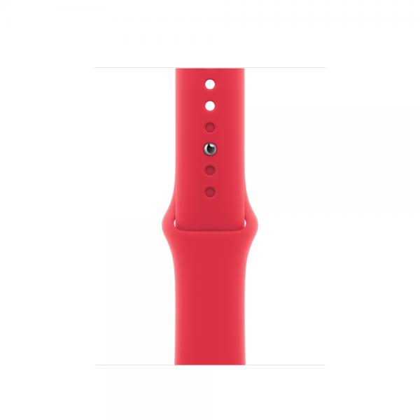 Apple MT323ZM/A accessorio indossabile intelligente Band Rosso Fluoroelastomero (-APPLE WATCH 41 RED SB M/L)