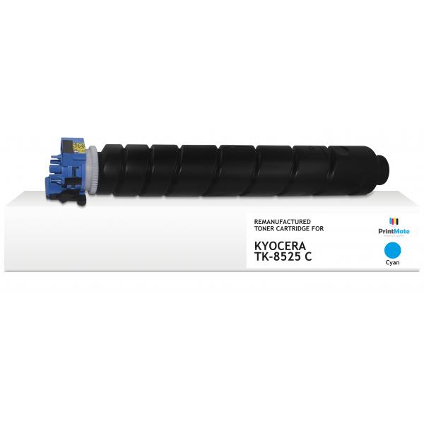 PrintMate K40223F6 cartuccia toner 1 pz Compatibile Ciano (REMANUFACTURED CYAN TONER TK-8525C 20000P YIELD)