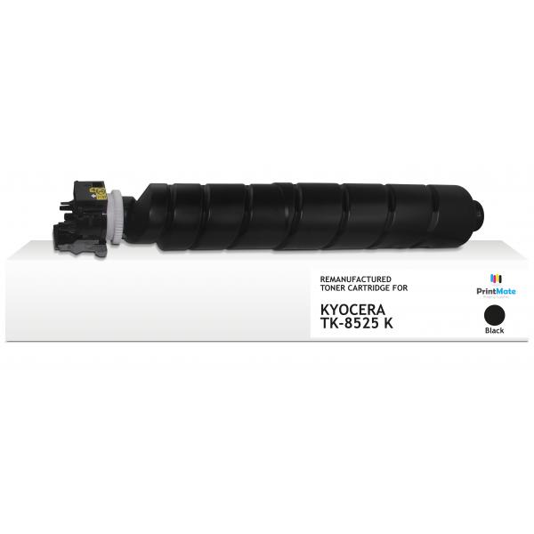 PrintMate K40222F6 cartuccia toner 1 pz Compatibile Nero (REMANUFACTURED BLACK TONER TK-8525K 30000P YIELD)