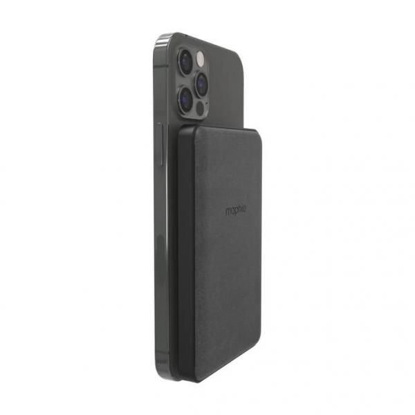 mophie snap+ juice pack mini 5000 mAh Carica wireless Nero (Snap+Powerstation/Juicepack - Mini -5K- Black[Wireless] - Warranty: 12M)