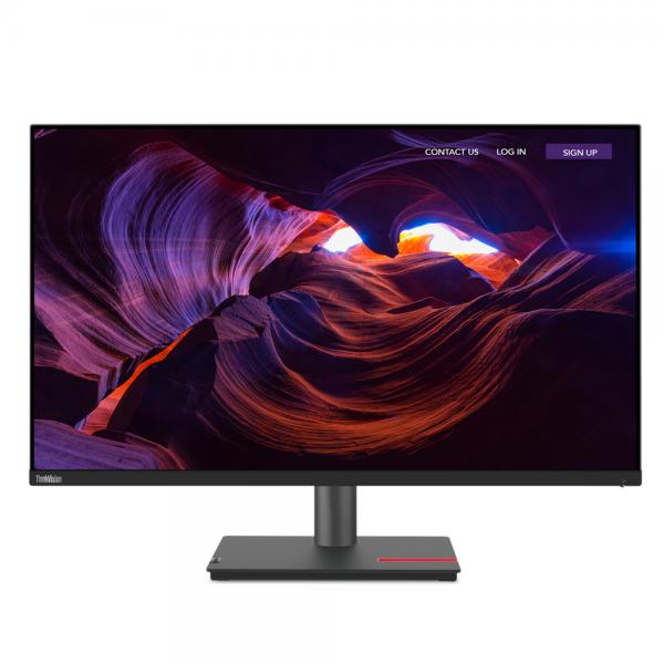 Lenovo ThinkVision P32p-30 Monitor PC 80 cm [31.5] 3840 x 2160 Pixel 4K Ultra HD LED Nero (P32P-30 THINKVISION P32P-30 - 31.5IN MONITOR)