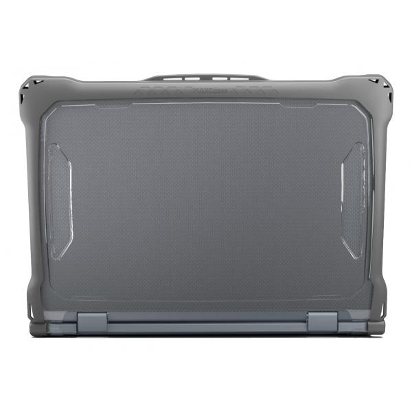 MAXCases Extreme Shell-F2 30,5 cm [12] Cover Nero, Grigio (Extreme Shell-F2 Slide Case for Lenovo 500e/w G4 Chromebook 12in [Grey/Clear])