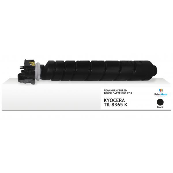 PrintMate K40415F6 cartuccia toner 1 pz Compatibile Nero (REMANUFACTURED BLACK TONER TK-8365K 25000P YIELD)