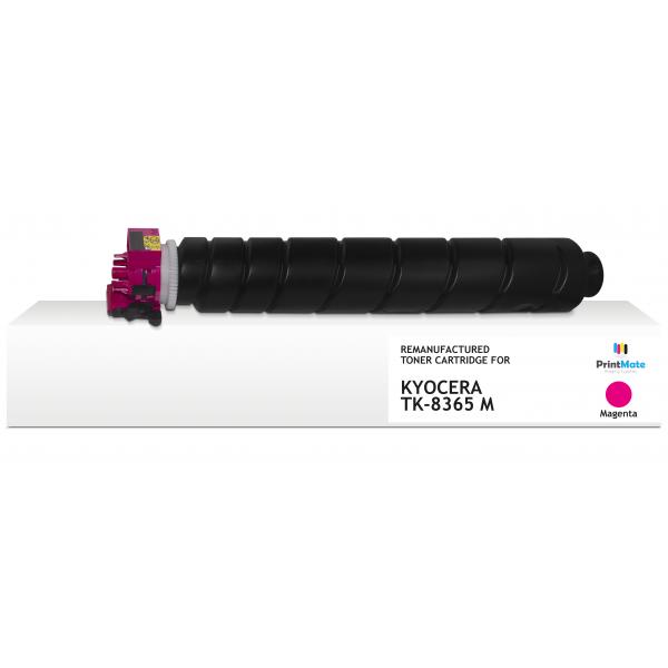 PrintMate K40417F6 cartuccia toner 1 pz Compatibile Magenta (REMANUFACTURED MAGENTA TONER TK-8365M 12000P YIELD)