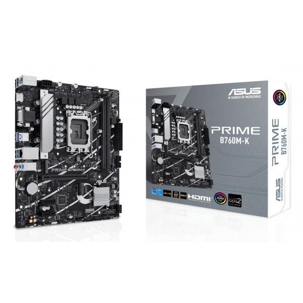 ASUS PRIME B760M-K Intel B760 LGA 1700 micro ATX (PRIME B760M-K)