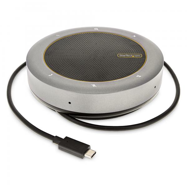 StarTech.com DKTBRSPMPD vivavoce Grigio (USB-C SPEAKERPHONE DOCKING - STATION - SOFTPHONE MINI DOCK)