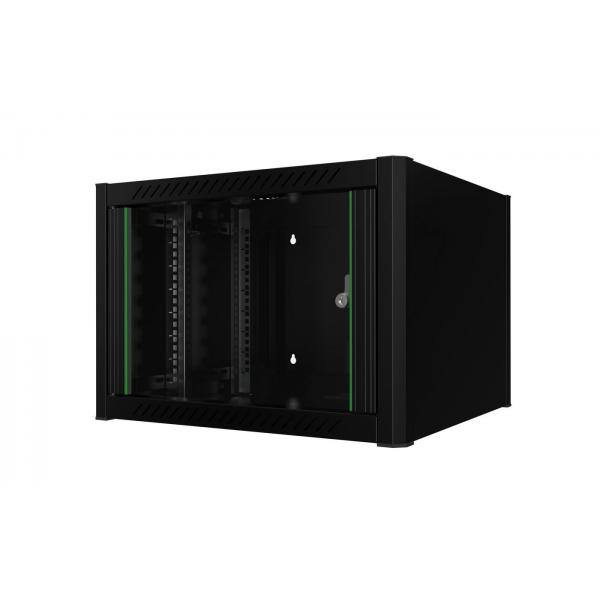 Lanview RWM07U56BL rack 7U Da parete Nero (19 7U Rack Wall Mount 600 x - 560 x 423mm - Black - Warranty: 60M)