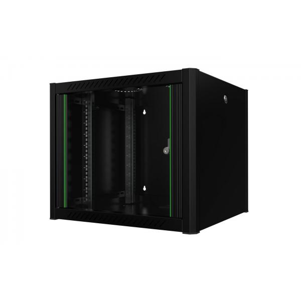 Lanview RWP09U56BL rack 9U Da parete Nero (19 9U Rack Wall Mount Pro - 600 x 560 x 512mm - Black - Warranty: 60M)