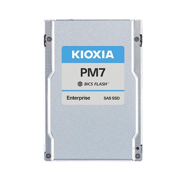 Kioxia PM7-R 15 TB 2.5 SAS BiCS FLASH TLC (KIOXIA PM7-R Series KPM7VRUG15T3 - SSD - Azienda, lettura intensiva - crittografato - 15360 GB - interno - 2.5 - SAS 24Gb/s - Self-Encrypting Drive [SED])