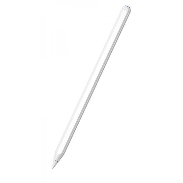 eSTUFF ES68900010 penna per PDA 14 g Bianco (iPad Stylus Pen. Magnetic and - USB-C charging. Capacitive. - Battery indicator. Aluminium Housing. - Warranty: 60M)