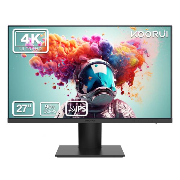 Koorui N07 Monitor PC 68,6 cm [27] 3840 x 2160 Pixel 4K Ultra HD Nero (Koorui N07 27' UHD Gaming Monitor)