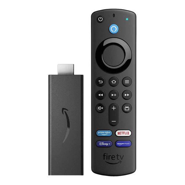 Amazon Fire TV Stick 2021 HDMI Full HD Nero (Fire TV Stick 2021 HDMI Full - HD Black - Warranty: 12M)