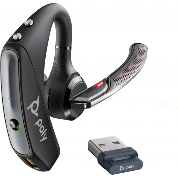 Voyager 5200 UC USB-A Headset - +BT600 Dongle TAA