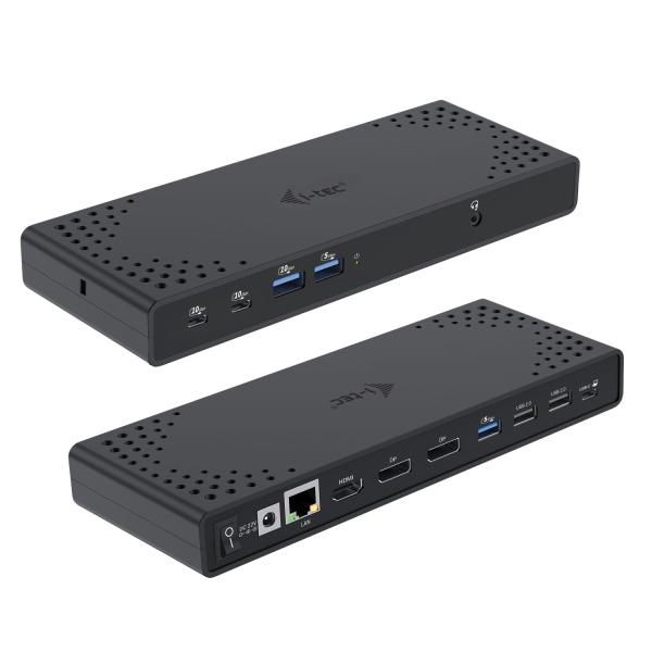 i-tec USB-C Triple Display Docking Station Gen 2 + Power Delivery 100W (USB-C TRIPLE DISPLAY DOCKING - STATION GEN 2 PD 100W)