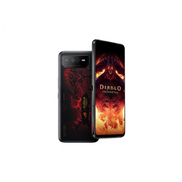 ASUS ROG Phone 6 Diablo Immortal Edition 17,2 cm [6.78] Doppia SIM Android 12 5G USB tipo-C 16 GB 512 GB 6000 mAh Nero, Rosso (ASUS ROG Phone 6 Diablo Immortal Edition Dual Sim 16+512GB hellfire red)