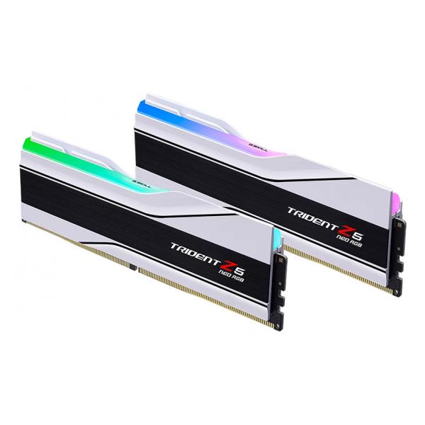 G.Skill Trident Z Neo F5-6000J3036G32GX2-TZ5NRW memoria 64 GB 2 x 32 GB DDR5 288-pin DIMM (64GB[32GBx2]G.SKILL Trident TZ5 NEO RGB PC5 6000MHz CL30 KIT)