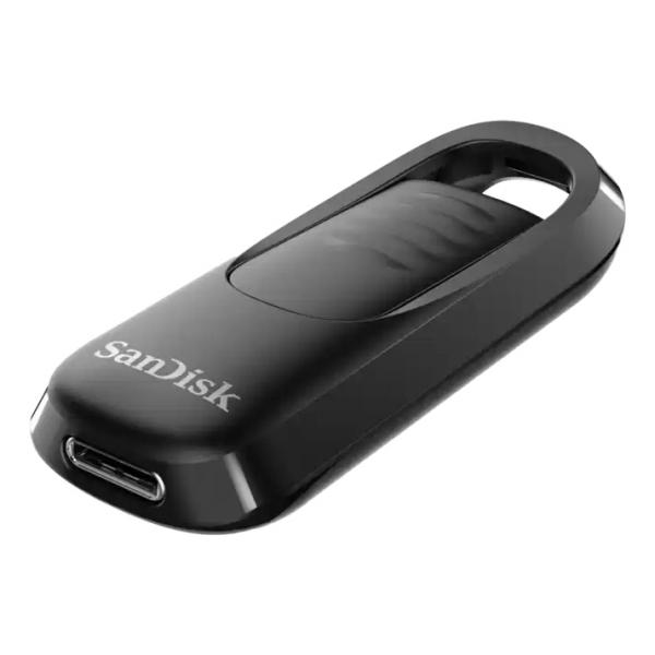 SanDisk SDCZ480-256G-G46 unità flash USB 256 GB USB tipo-C 3.2 Gen 1 [3.1 Gen 1] Nero (ULTRA SLIDER TYPE-C FLASH DRIVE - 256GB USB 3.2 G1 RETRACTABLE CON)